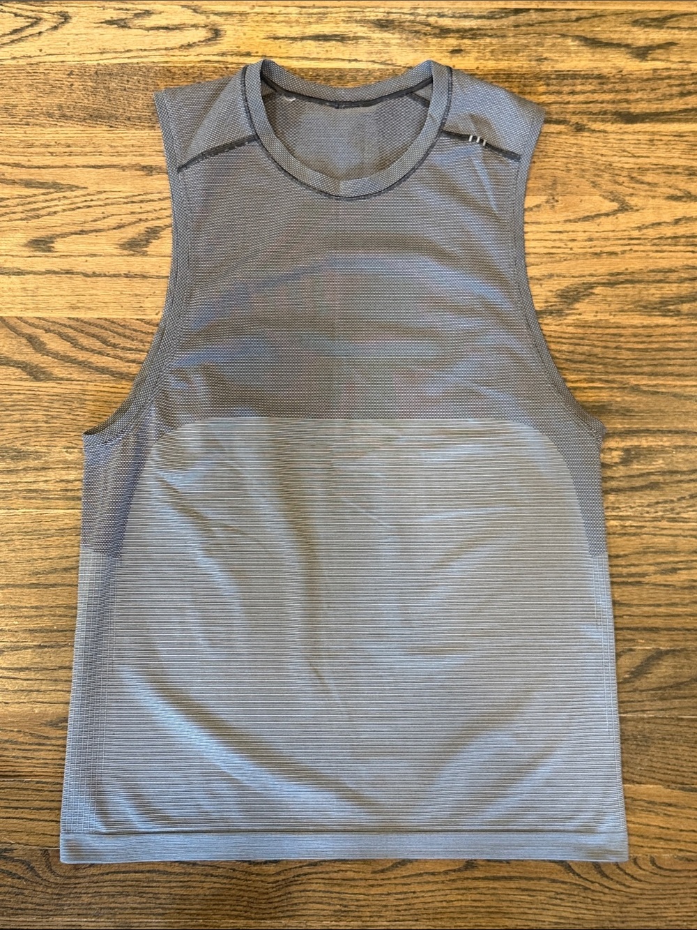 lululemon athletica men's sleeveless tank top in slate blue